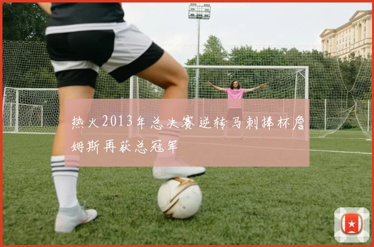 热火2013年总决赛逆转马刺捧杯詹姆斯再获总冠军
